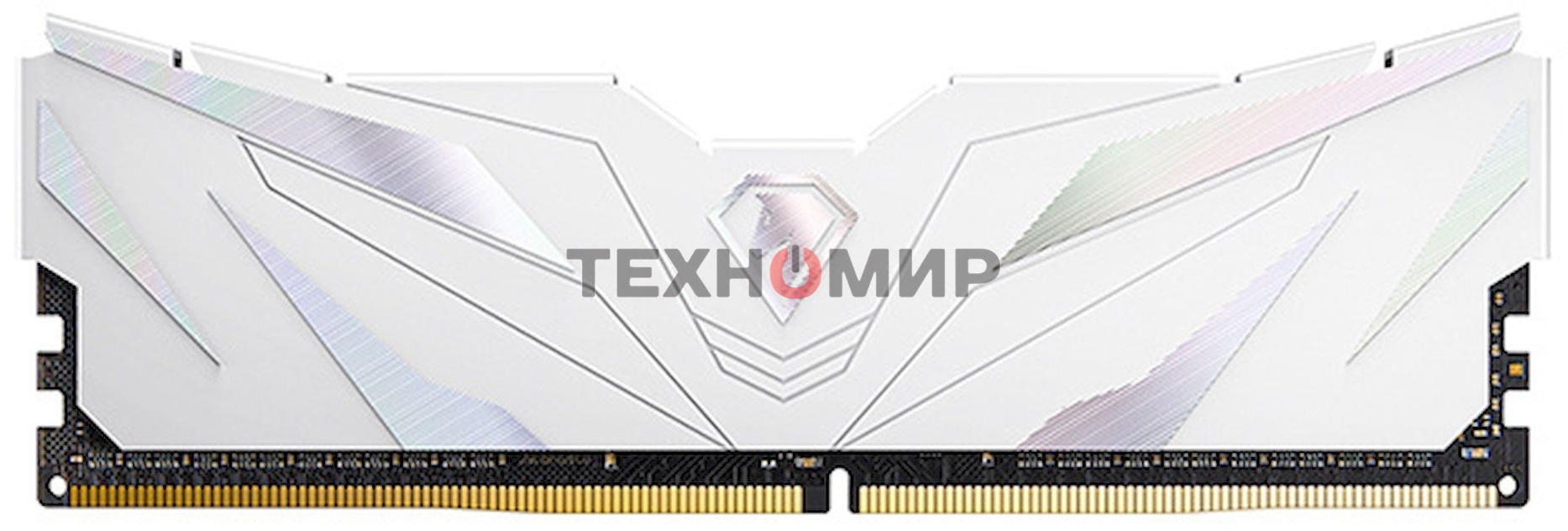 Оперативная память NETAC, DDR4, 8GB (1x8GB), 3200MHz, CL16, DIMM, с радиатором, белый
