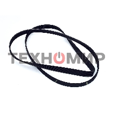 Ремень 1213 H8 для стиральной машины Indesit, Ariston, Stinol черный 1162мм