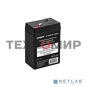 Батарея для ИБП ExeGate DT 6028 (6V 2.8Ah), клеммы F1