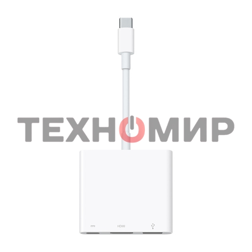 Многопортовый адаптер Apple USB-C Digital AV Multiport Adapter