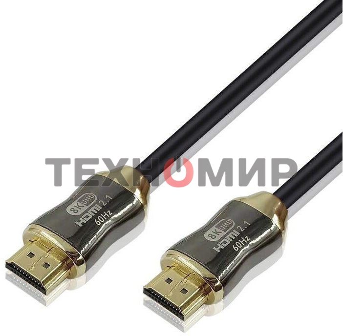 Кабель HDMI 19M/M,ver. 2.1, 8K@60 Hz 0.5m метал разъемы, нейлоновая оплетка Telecom TCG300-0.5M Кабель HDMI 19M/M,ver. 2.1, 8K@60 Hz 0.5m метал разъемы, нейлоновая оплетка Telecom