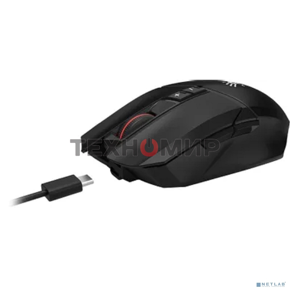 Мышь беспроводная A4Tech Bloody R36 Ultra черный, 12000 dpi, радиоканал, USB, кнопки - 7