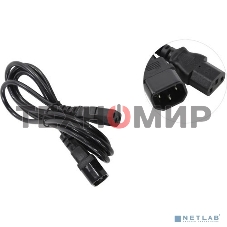 Кабель монитор-компьютер (UPS->уст-во) ExeGate Power EC-1,8P (С13->С14) VDE-250V-3*0,5-CU, 6A, 1.8м