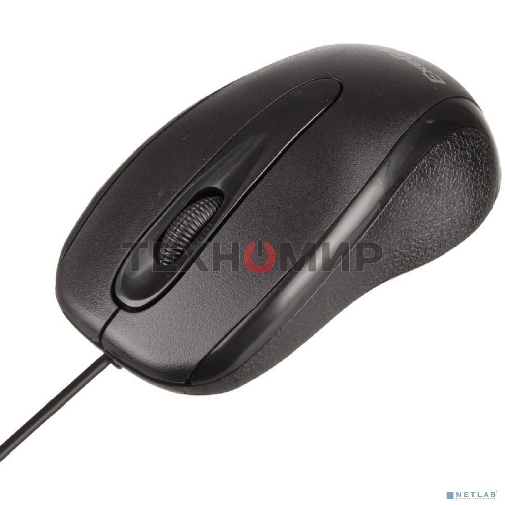 Мышь проводная ExeGate Professional Standard SH-9026 черный, 1000 dpi, USB, кнопки - 3