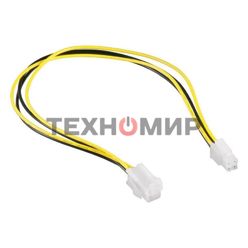 Удлинитель питания Cablexpert CC-PSU-7,ATX 4-Pin M/F, длина 0,3м