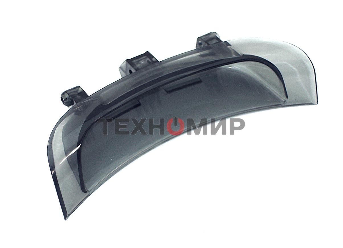 Ручка люка для стиральной машины Candy, Hoover, Zerowatt серая прозрачная 43011740