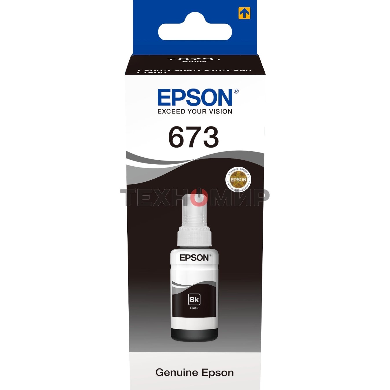 Чернила Epson C13T67314A Epson для L800 черный 70 мл