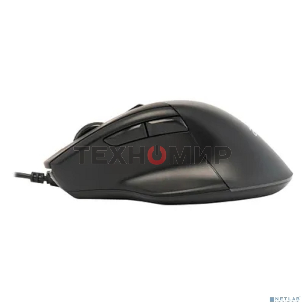 Мышь проводная Acer OMW130 черный, 3600 dpi, USB, кнопки - 6