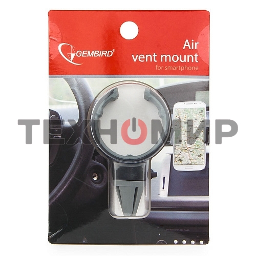Держатель для мобильного устройства, автомобильный Gembird TA-CHAV-03 на дефлектор, до 6