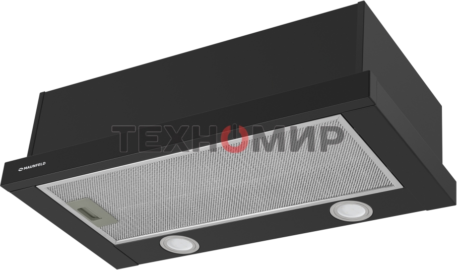 Вытяжка встраиваемая Maunfeld VS Light 50 черный, 50 см, 520 куб. м/ч, 56 дБ