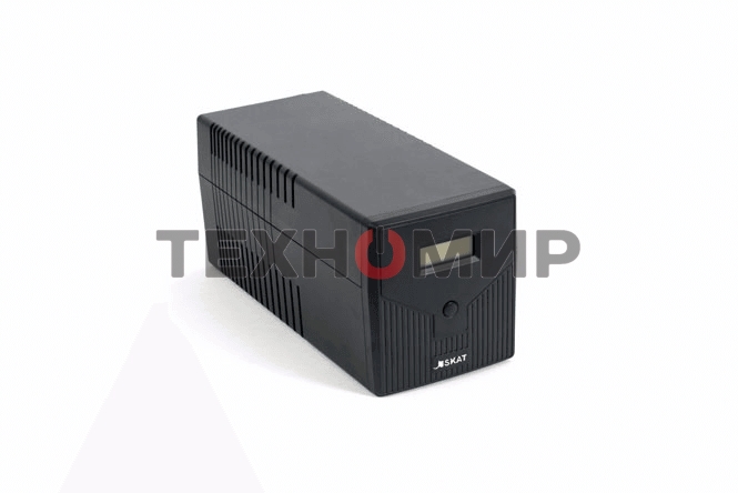 Источник бесперебойного питания SKAT-UPS 1000/600 ИБП 220В 600Вт 2 АКБ 7Ач внутр. меандр. стабилизация напряжения