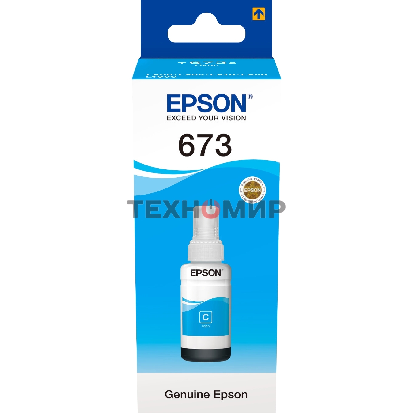 Чернила Epson C13T67324A для L800 (cyan) 70 мл