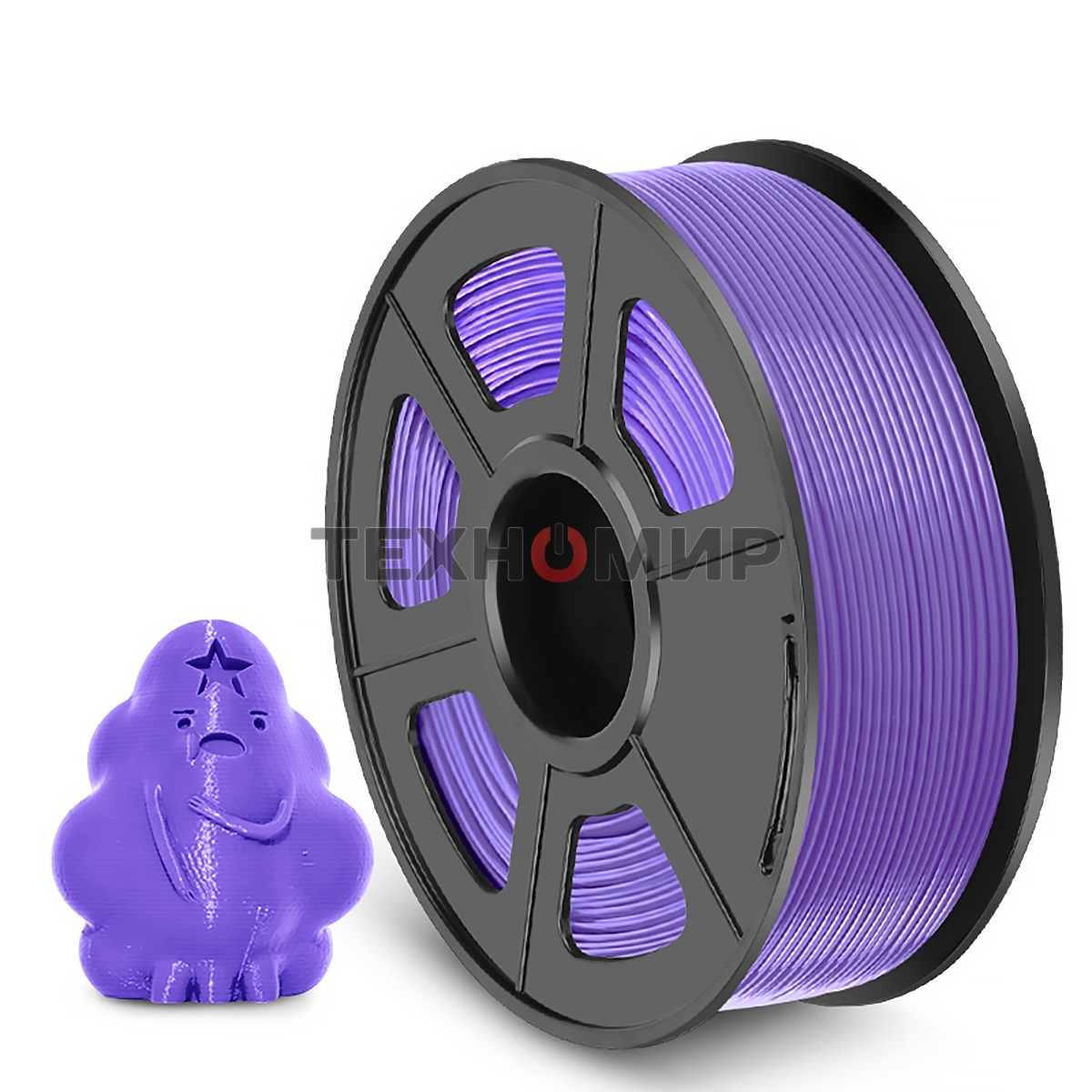 Филамент NVPrint PETG Purple для 3D печати диаметр 1.75мм длина 330 метров масса 1 кг