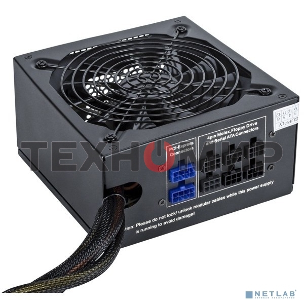Блок питания серверный 1200W ExeGate EX292199RUS ServerPRO-1200RADS (ATX, for 3U+ cases, КПД 82% (80 PLUS), 14cm fan, 24pin, 2(4+4)pin, 6xPCIe, 8xSATA, 4xIDE, Cable Management, black)