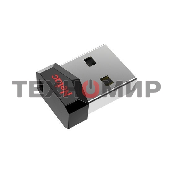 Флешка USB Netac UM81 (NT03UM81N-008G-20BK), 8Gb, USB 2.0, R/W 30/10, черный/красный