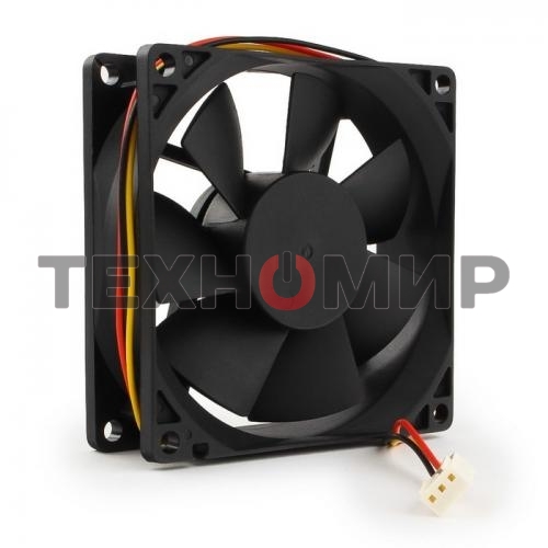 Вентилятор для корпуса Gembird FANCASE черный, 80 мм, 2600 об/мин, 27 дБ, 3 pin