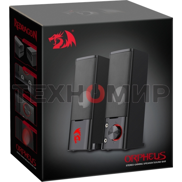 Акустическая система 2.0 Redragon ORPHEUS 77601