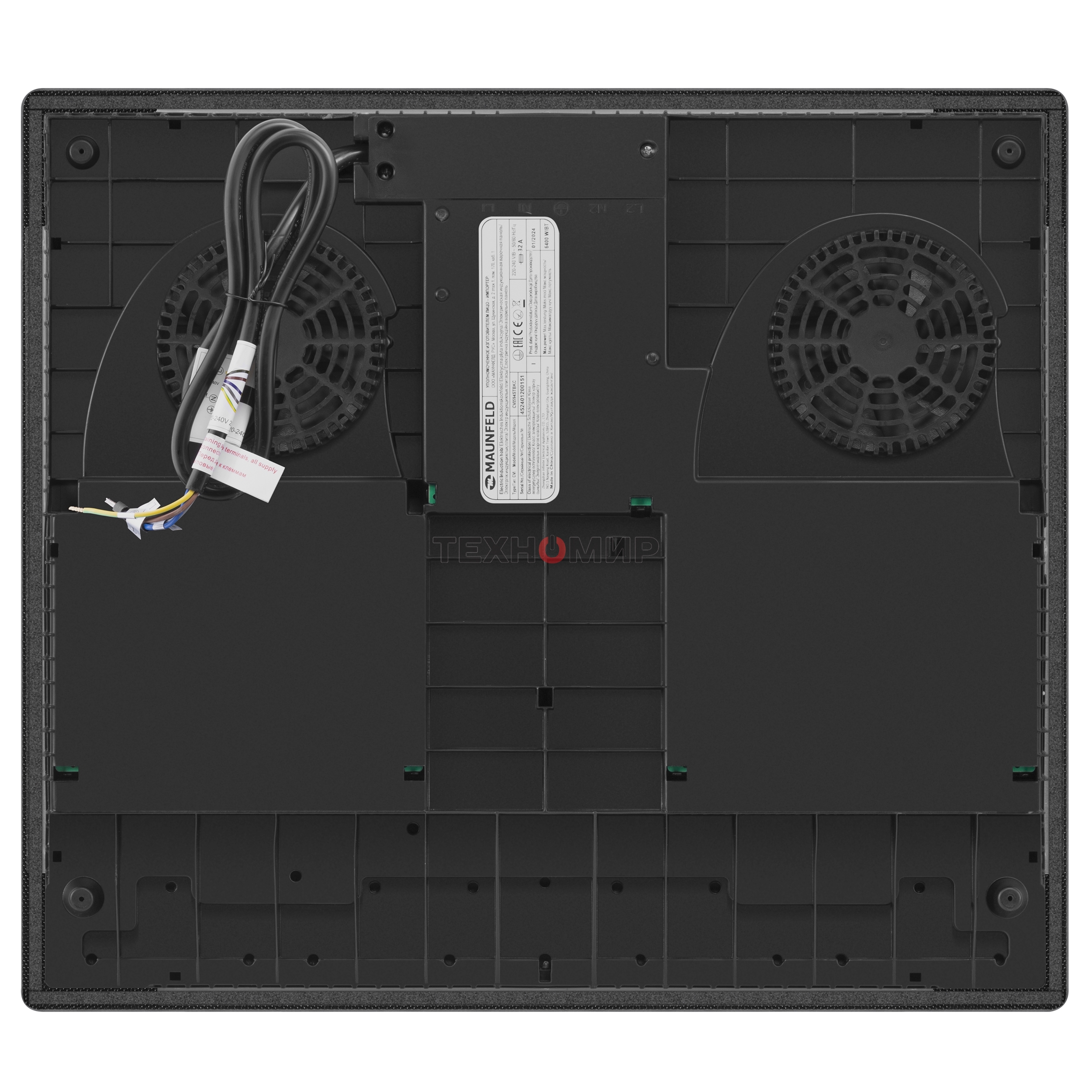 Индукционная варочная панель Maunfeld CVI594STBKC черный