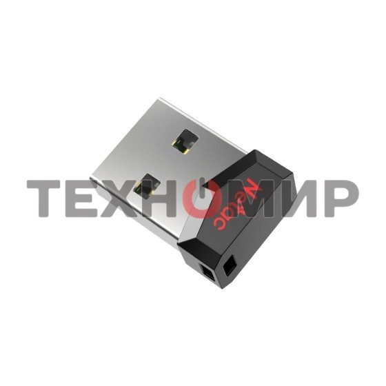 Флешка USB Netac UM81 (NT03UM81N-008G-20BK), 8Gb, USB 2.0, R/W 30/10, черный/красный