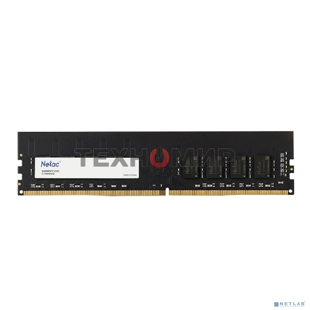 Оперативная память NETAC Basic, DDR4, 16GB (1x16GB), 3200MHz, CL16, DIMM