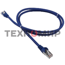 Патч-корд LANMASTER LSZH FTP cat.5e, 5.0 м, синий