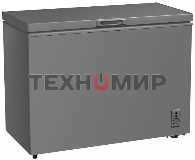 Морозильный ларь Maunfeld MFL300GR, серый, 292л