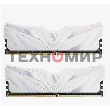 Оперативная память NETAC, DDR4, 32GB (2x16GB), 3200MHz, CL16, DIMM, с радиаторами, белый