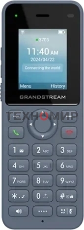 Телефон IP Grandstream WP816 черный