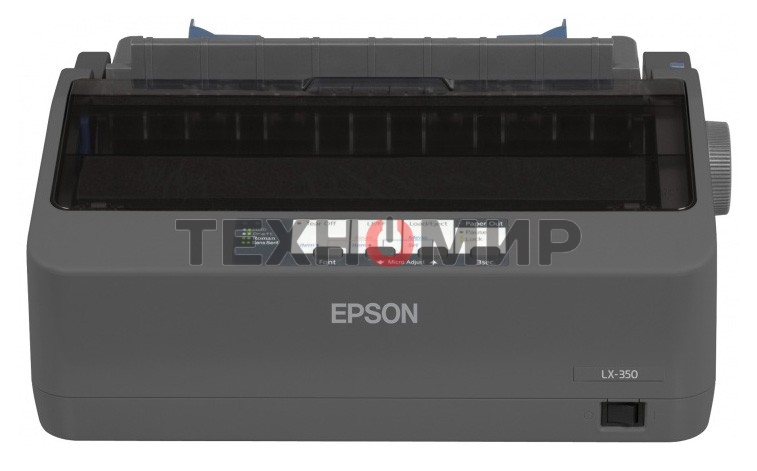Принтер матричный Epson LX-350 (C11CC24031/C11CC24032), (А4, 357 cps (12 cpi), USB, LPT, COM)