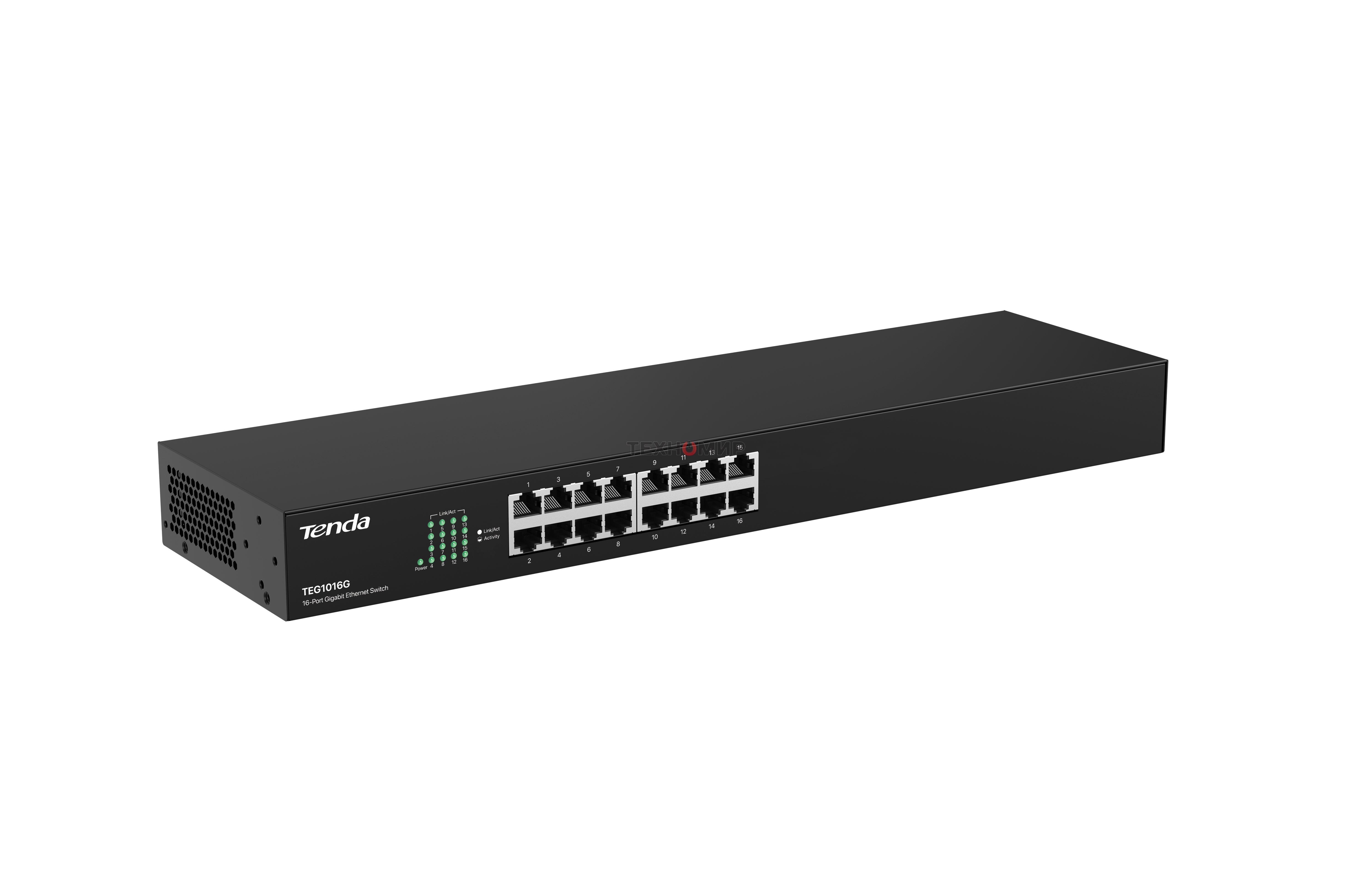 Коммутатор 16PORT 1000M G1016G IP-COM