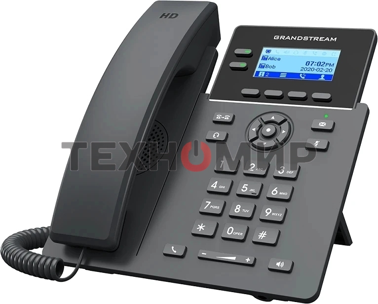 Телефон IP Grandstream GRP-2602G черный