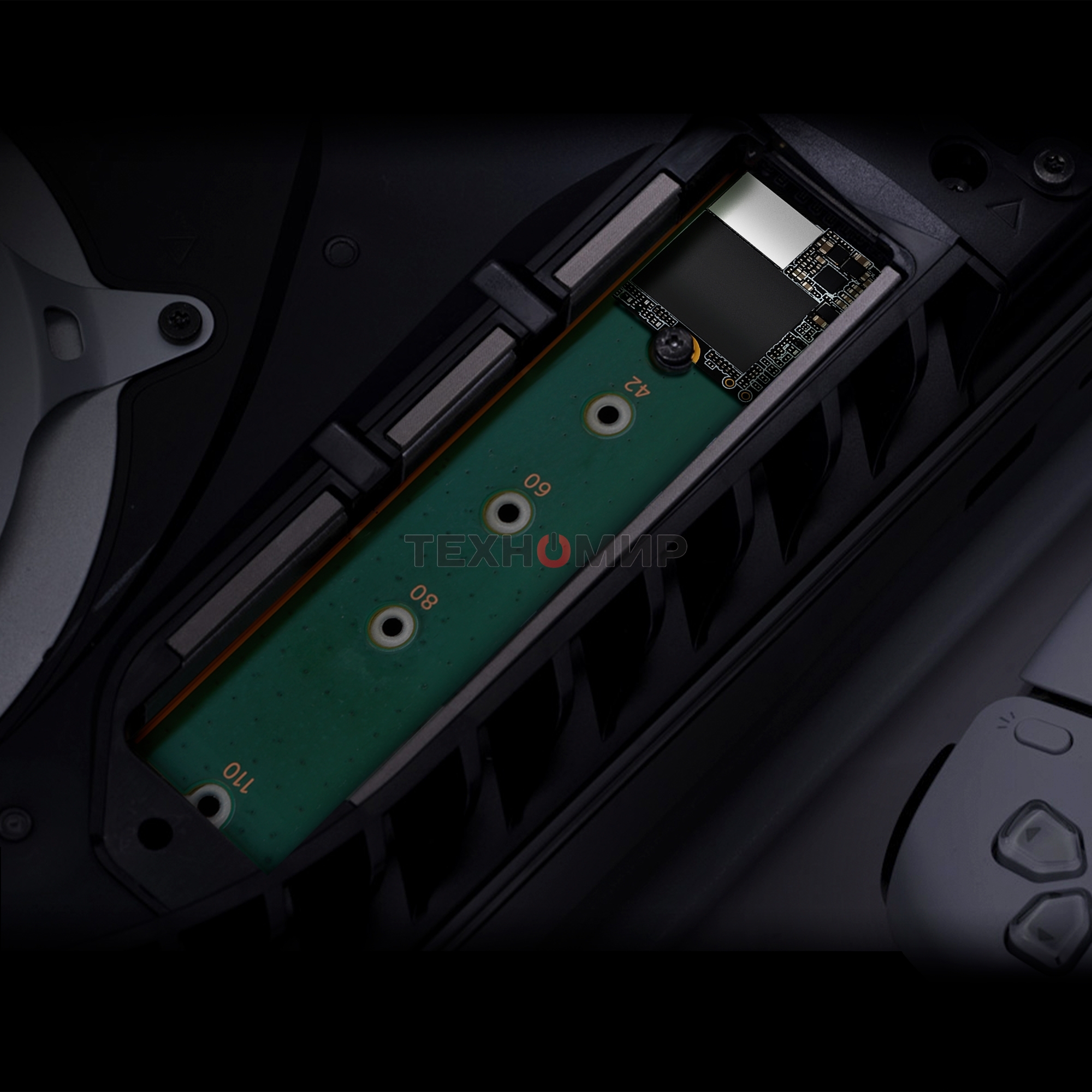 Накопитель SSD ADATA XPG GAMMIX S55, 1Tb, PCIe 4.0 x4, 2230, NVMe, R/W 5000/3700