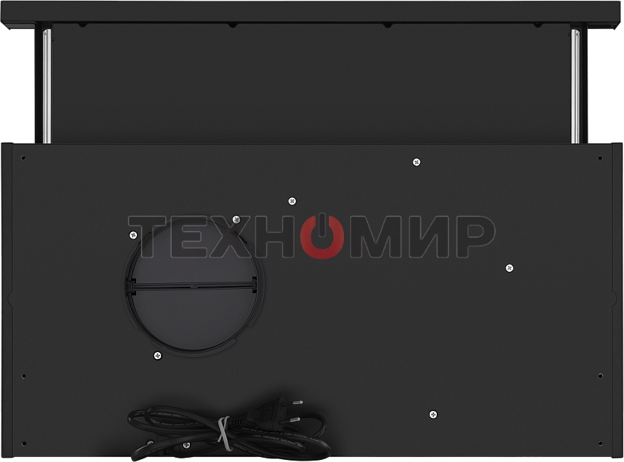 Вытяжка встраиваемая Maunfeld VS Light 50 черный, 50 см, 520 куб. м/ч, 56 дБ