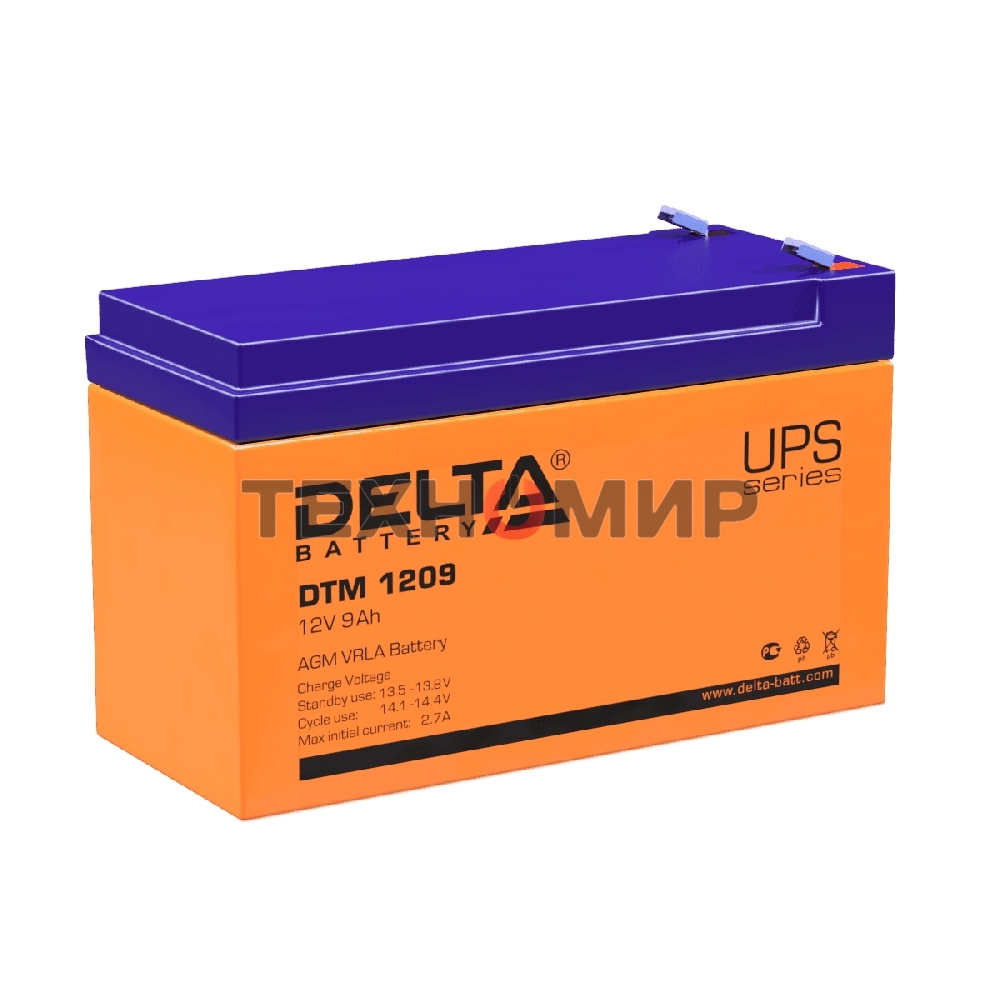 Батарея для ИБП Delta DTM 1209 (12V, 9Ah)