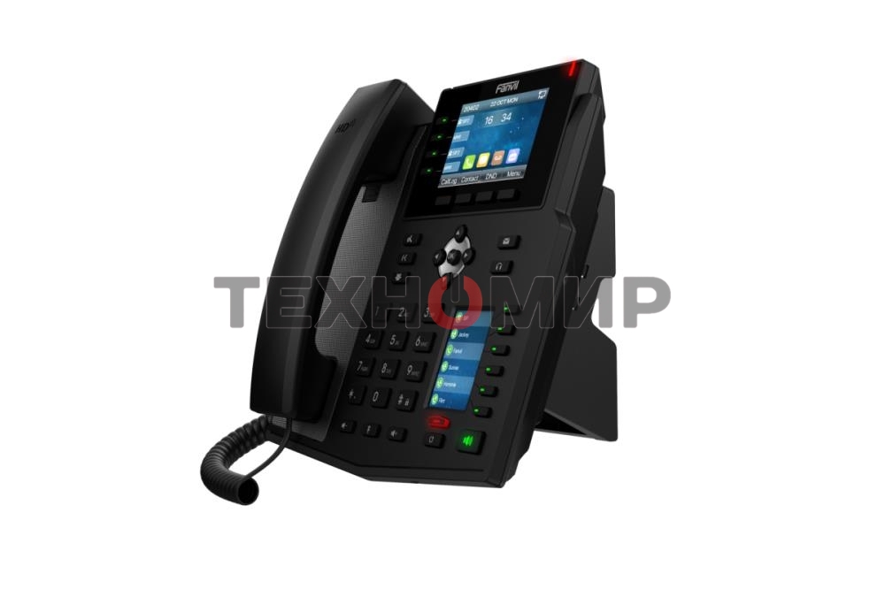 Телефон IP Fanvil X5U 16 линий, цветной экран 3.5