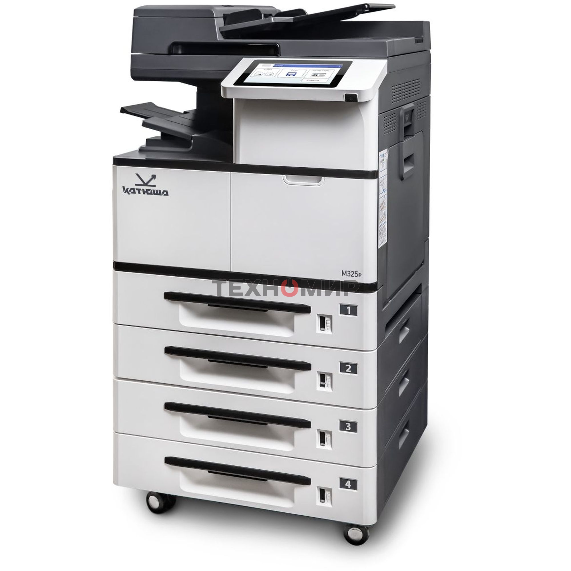 МФУ лазерное Катюша M325p, A3, ч/б, печ. до 25 стр/мин., 1200x1200 dpi (печать) 600x600 dpi (скан.), Ethernet, USB