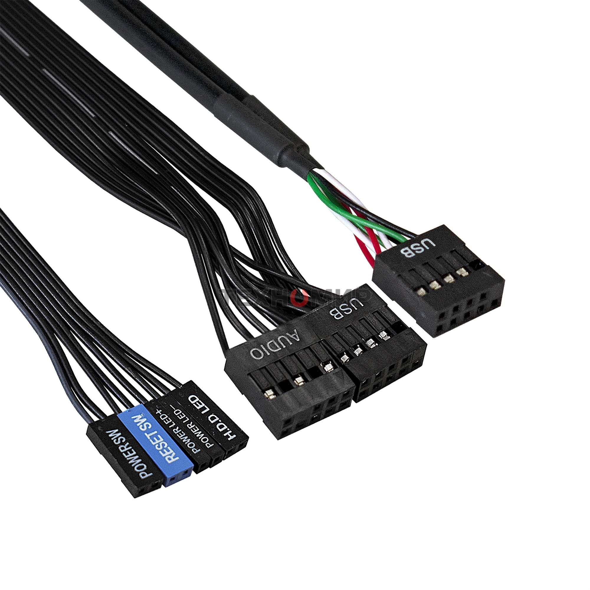 Компьютерный корпус Minitower ExeGate EX291139RUS BAA-105-01 (mATX, без БП, 2*USB, аудио, черный)