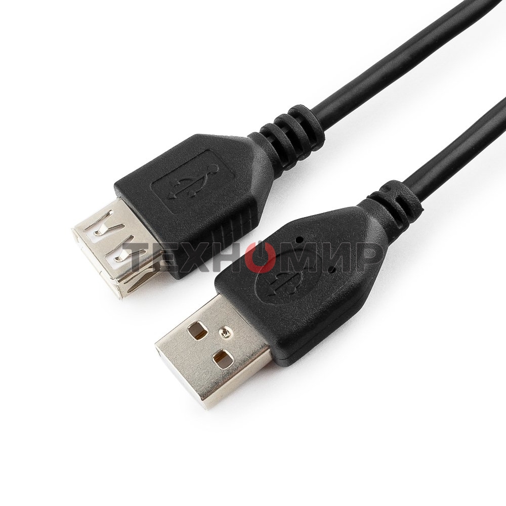 Кабель Gembird PRO USB 2.0 удлинительный 1.8м AM/AF позол. контакты, пакет