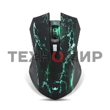 Мышь проводная Crown Gaming CMXG-600 черный, 2200 dpi, USB, кнопки - 6