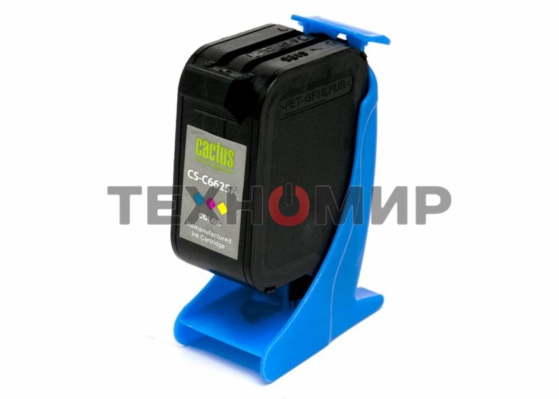 Картридж струйный Cactus CS-C6625A №17 цветной (480 стр., 39 мл.) для HP DJ 816c/817/825/840/841c/842c/843c/845c