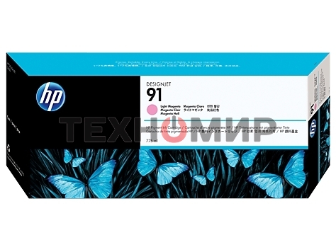 Картридж струйный HP №91 C9471A светло-пурпурный для HP DJ Z6100 (775мл)