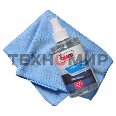 Чистящий набор (салфетки + гель) Buro BU-Glcd (салфетка и гель) для экранов ЖК мониторов блистер 200 мл