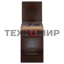 Плита электрическая Gefest 5140-01 0001 коричневый, конфорок 4 электрических, духовка 55 л, 50 см x 85 см x 58.5 см