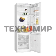 Холодильник Atlant ХМ-6024-080 серебристый двухкамерный 246/101л морозилка снизу