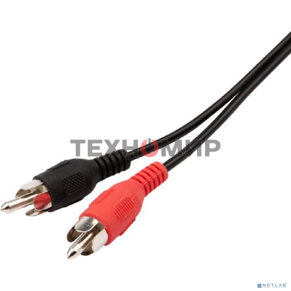 Шнур Rexant Стерео 3,5 мм - 2 RCA, 7 м (10 шт./уп.)