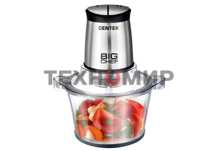 Измельчитель Centek CT-1394, стационарный, серебристый