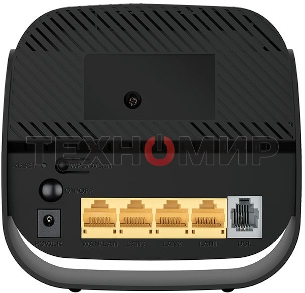 Роутер беспроводной D-Link DSL-2640U/R1A ADSL2+ черный ANNEX А