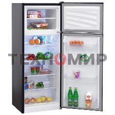 Холодильник Nordfrost NRT 141 232 черный двухкамерный 210/51 л морозилка сверху, капельная система