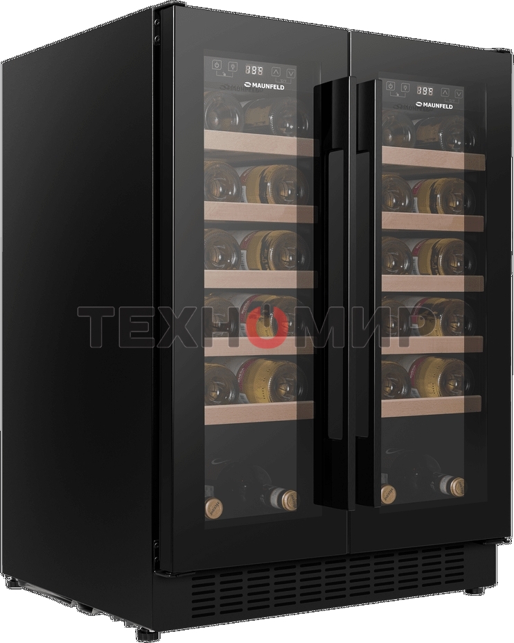 Винный шкаф встраиваемый Maunfeld MBWC-112S40