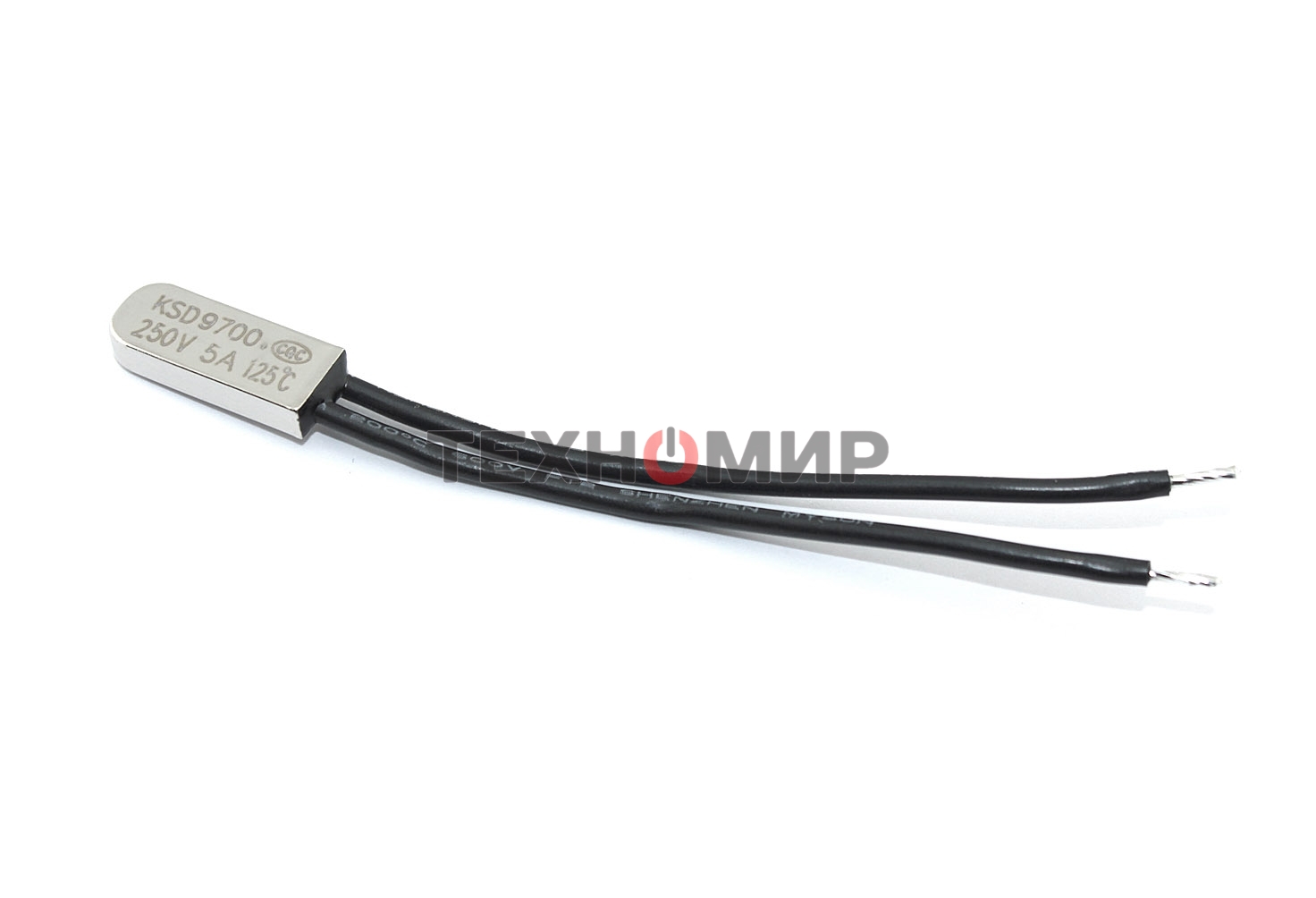 Термостат биметаллический KSD9700 5А/125 С нормально замкнутый